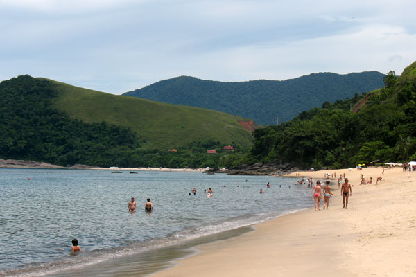 Praia de Toque Toque Pequeno - sul de São Sebastião - Litoral Norte de S. Paulo